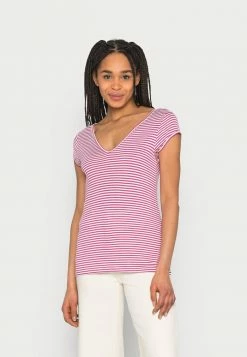 Vila Print T-shirt - Magenta Haze