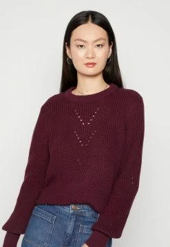 Vila VIDIDI O NECK - Jumper - Bordeaux -Vila shop c181c784cfc1445bafe6d340de7d1f88