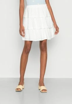 Vila Mini Skirt - Cloud Dancer