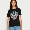Vila VIPRINTY - Print T-shirt - Black