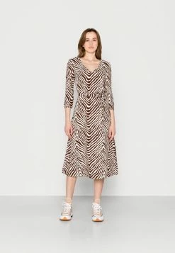 Vila 3/4 MIDI - Day Dress - Birch Chocolate