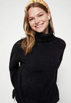 VILAJULI ROLLNECK - Jumper - Black -Vila shop cc093d3f3b0b44d39329415d9e090027