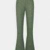 Vila VIMILES FLARED PANT - Trousers - Garden Green -Vila shop cc37a14d5bd5449e84ca52309e55b4f0