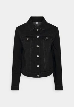 Vila VINEED IT JACKET - Denim Jacket - Black Denim