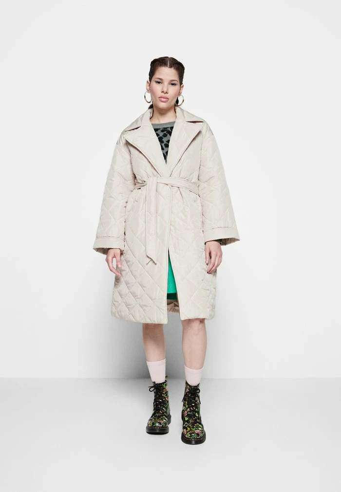 Vila VICHRIS COAT - Trenchcoat - Cement 3 Vila VICHRIS COAT - Trenchcoat - Cement