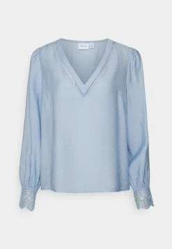 Vila VIHEDVIGS V NECK - Blouse - Kentucky Blue