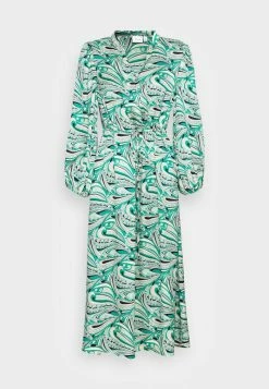 Vila VISWEDEN MIDI DRESS - Day Dress - Oil Blue Graphic -Vila shop d0b818ab81db40e99f375c4af19a043c