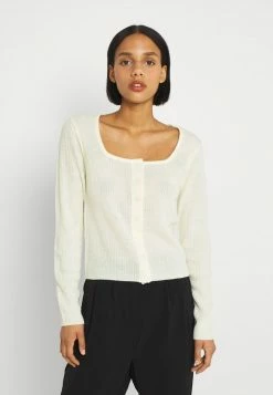 Vila VITRIN SQUARE NECK CARDIGAN - Cardigan - Birch