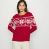 Vila VIFEAMI CHRISTMAS - Jumper - Red Dahlia -Vila shop d257b393812e4aea98a5ac02a70e99af