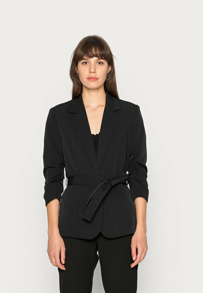 Vila VIKAMMA HERI BELT - Blazer - Black 3 Vila VIKAMMA HERI BELT - Blazer - Black
