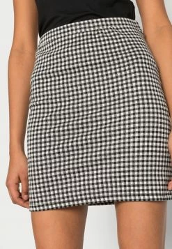 Vila Mini Skirt - Black/white -Vila shop d41b20672160491a966c6c3947d8c096