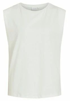 Vila VIFUMA - Top - Cloud Dancer -Vila shop d763b9f97eba449599ab7a7e7b33b927