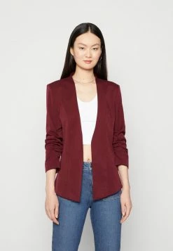 Vila VIHER NEW 3/4 SU NOOS - Blazer - Bordeaux