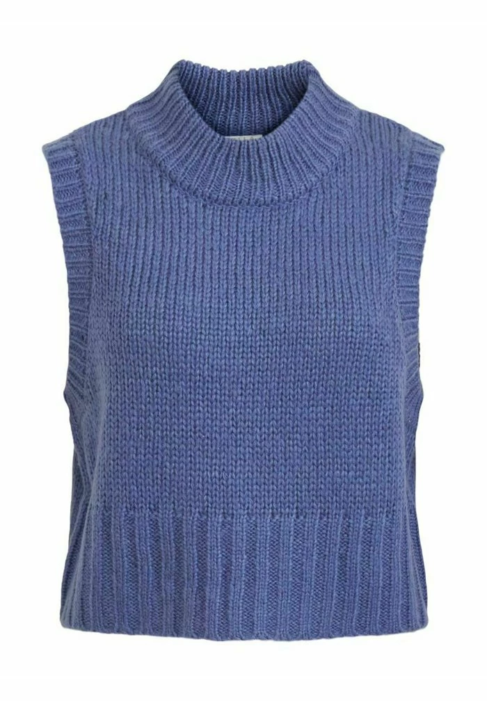 Vila VINELLE O NECK - Jumper - Colony Blue 7 Vila VINELLE O NECK - Jumper - Colony Blue - Image 5