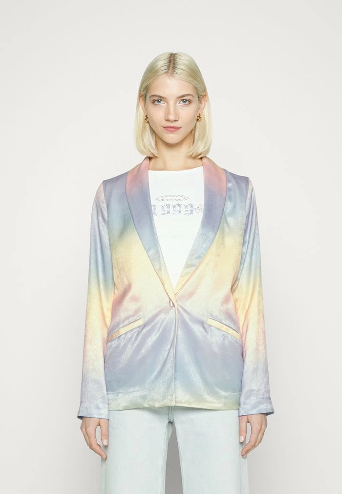 Vila VITONEPRINT - Blazer - Pastel Lilac/rainbow 3 Vila VITONEPRINT - Blazer - Pastel Lilac/rainbow