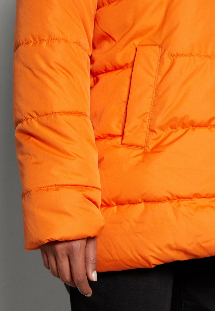 Vila VITATE PUFFER JACKET - Winter Coat - Burnt Orange 8 Vila VITATE PUFFER JACKET - Winter Coat - Burnt Orange - Image 6