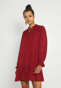 Vila VIDREAMY SHIRT DRESS - Day Dress - Red Dahlia