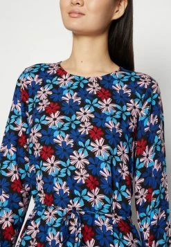 Vila VIAYA NEW MIDI DRESS - Day Dress - Fuschia Pink Daisy -Vila shop dbdfb74c02fb4bf28e54f8cea83ba083