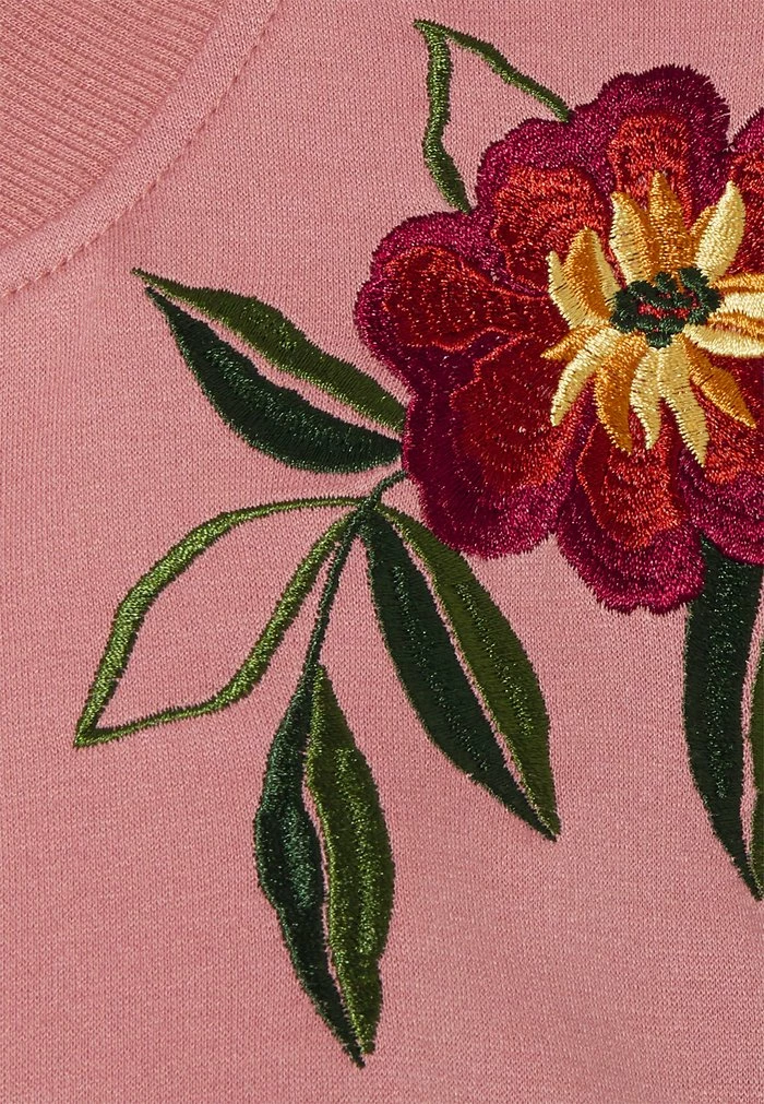 Vila VIAMANDA EMBROIDERY JACKET - Bomber Jacket - Old Rose/pink 5 Vila VIAMANDA EMBROIDERY JACKET - Bomber Jacket - Old Rose/pink - Image 3