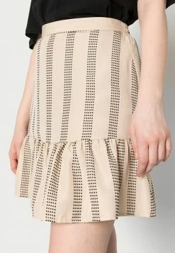 Vila VIETNA SKIRT - Mini Skirt - Cement -Vila shop df5447204f6d4d9fa040ae9b584acdc4