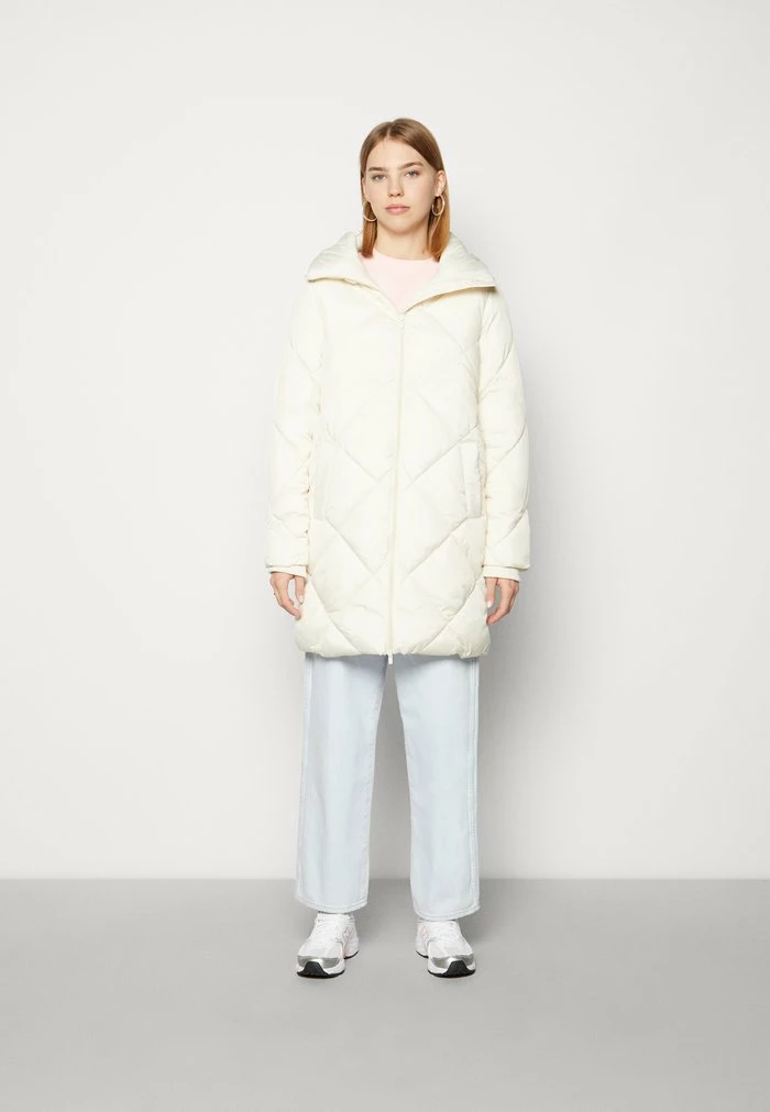 Vila VIADAYA NEW NOOS - Winter Coat - Birch 3 Vila VIADAYA NEW NOOS - Winter Coat - Birch