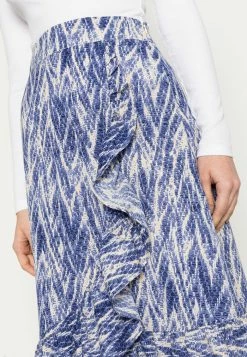 Vila VIAMANA SKIRT - A-line Skirt - Cloud Dancer/kentucky Blue 11 Vila VIAMANA SKIRT - A-line Skirt - Cloud Dancer/kentucky Blue -Vila shop e21ca14566564b78b661a36fc7cd4fc5