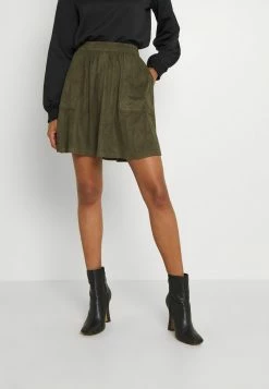Vila VICHOOSE SKIRT - Mini Skirt - Forest Night