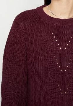 Vila VIDIDI O NECK - Jumper - Bordeaux -Vila shop e2da2b69200640a1b17ad7eec4cff2db