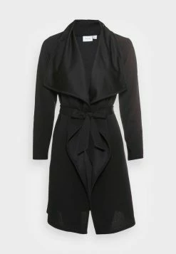 Vila VIANCIA COATIGAN - Short Coat - Black -Vila shop e3faa313b0894a8691bfc3eb1e7dc2c2