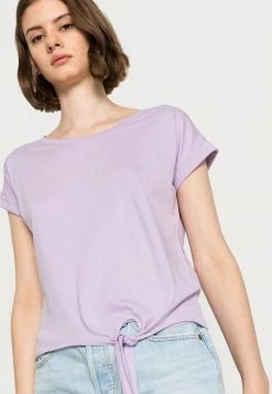 Vila VIDREAMERS KNOT - Basic T-shirt - Pastel Lilac -Vila shop eba7ca265ba447ba815faf78e3c4dfd6