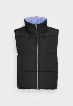 Vila VIKARLA SHORT BLOCKED VEST - Waistcoat - Black/pale Iris -Vila shop ec98b9227ce44e56916a7ce6c016b7f8