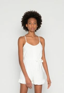 Vila VIKAWA PLAYSUIT - Jumpsuit - Cloud Dancer