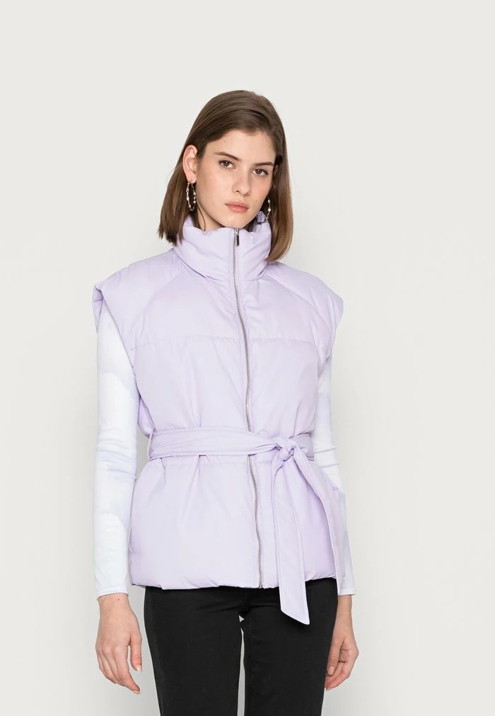 Vila VILOUI - Waistcoat - Pastel Lilac 3 Vila VILOUI - Waistcoat - Pastel Lilac