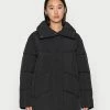 Vila VILOUISA SHORT PADDED COAT - Winter Coat - Black -Vila shop eefa86ef824b4e28a9183a36440bd7e5