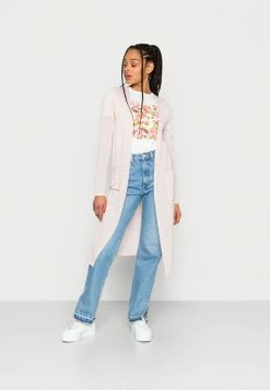 Vila VISUMI LONG CARDIGAN - Cardigan - Rose Smoke