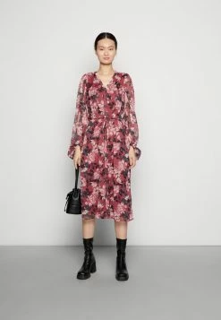 Vila VIFALIA V-NECK MIDI DRESS - Shirt Dress - Hawthorn Rose -Vila shop f0d5af10c5444621b1bebbbfbd2b8ab7