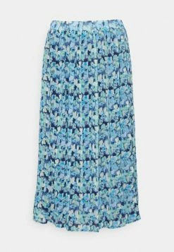 Vila VIFEMININA MID CALF SKIRT - A-line Skirt - Navy