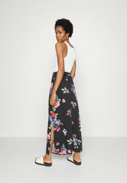 VILANA SKIRT - Maxi Skirt - Black -Vila shop f3850ade636144df80aa59d4d5eb3dc2