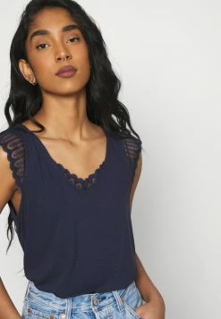 Vila VISONILLA - Basic T-shirt - Navy Blazer -Vila shop f46bfe5ecf1d413c97b907824e5c3248