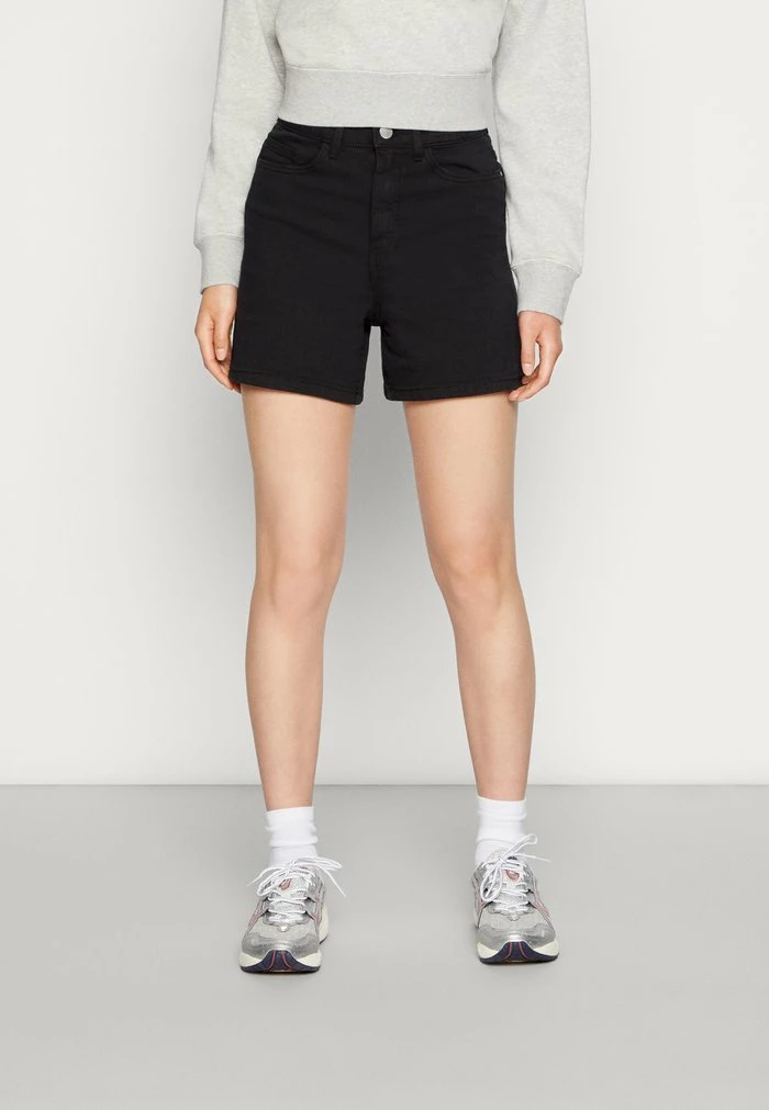 Vila VINEEDIT - Denim Shorts - Black 3 Vila VINEEDIT - Denim Shorts - Black