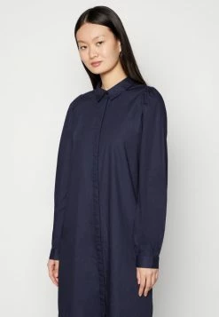 Vila VITANJA TYLLA DRESS - Shirt Dress - Navy Blazer -Vila shop f56797e41ecf4a2283c986241813f9cd