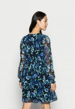 Vila MALLORY V NECK DRESS - Day Dress - Mazarine Blue -Vila shop f5ee9e3688ba4b66b8f719d7c1782086