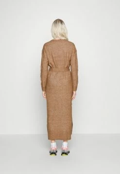 Vila VICILIA O NECK LONG DRESS - Jumper Dress - Toasted Coconut -Vila shop f696f8f82da54a80b535686715371853