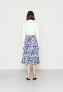 Vila VIAMANA SKIRT - A-line Skirt - Cloud Dancer/kentucky Blue 9 Vila VIAMANA SKIRT - A-line Skirt - Cloud Dancer/kentucky Blue -Vila shop f84f0087e9b249c2a6085ed94c1477fd
