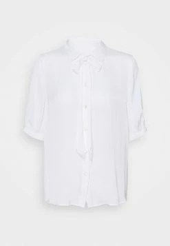 Vila VIDREAMY BOW - Print T-shirt - Cloud Dancer