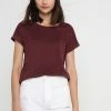 Vila VIDREAMERS PURE - Basic T-shirt - Winetasting 1 Vila VIDREAMERS PURE - Basic T-shirt - Winetasting -Vila shop fa5f5c9f07854722b17494cc62e93273