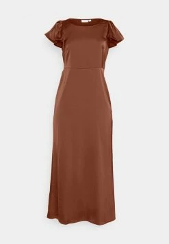 Vila VILONNI O NECK DRESS - Maxi Dress - Chocolate Fondant -Vila shop facb1621649a4124897755a5152a3e3d
