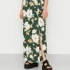 Vila VIMESA LONG SKIRT - Maxi Skirt - Garden Topiary